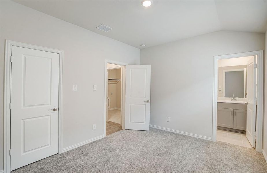 Bedroom with ensuite bath