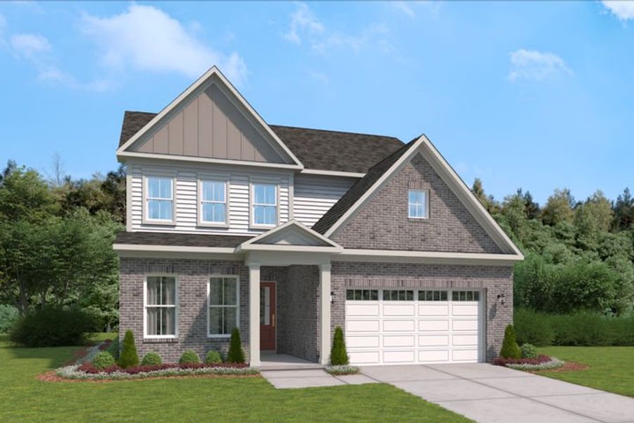 New construction Single-Family house The Kendall, 1224 NE Old Peachtree Road , Lawrenceville, GA 30043 - photo