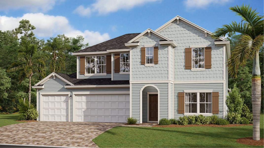 New construction Single-Family house Kingsley III, 104 Silver Willow Court, Saint Augustine, FL 32092 - photo