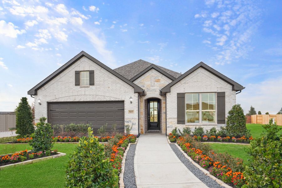 New construction Single-Family house Olive III, 24410 Winter Lakes Drive, Katy, TX 77493 - photo