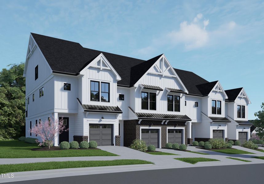 New construction Townhouse house 3916 Lost Fawn Court, Raleigh, NC 27612 Wade- photo