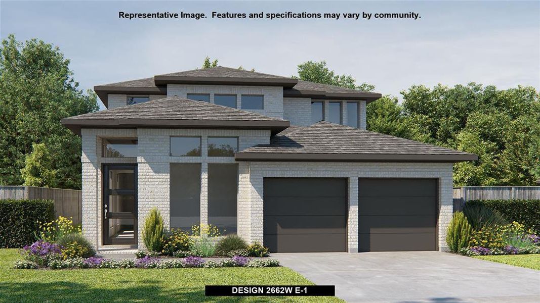New construction Single-Family house Design 2662W, 430 Lake Day Drive, Conroe, TX 77304 - photo
