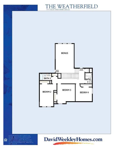 Floor Plan - 2nd Floor