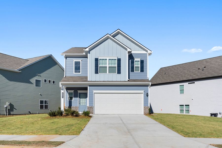New construction Single-Family house The Braselton II, 5 Dungannon Loop, Clayton, NC 27520 - photo