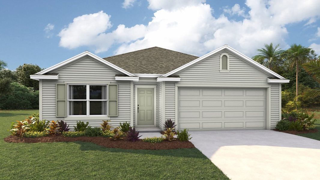 New construction Single-Family house Cali, 17331 Northwest 172nd Avenue, Alachua, FL 32615 - photo