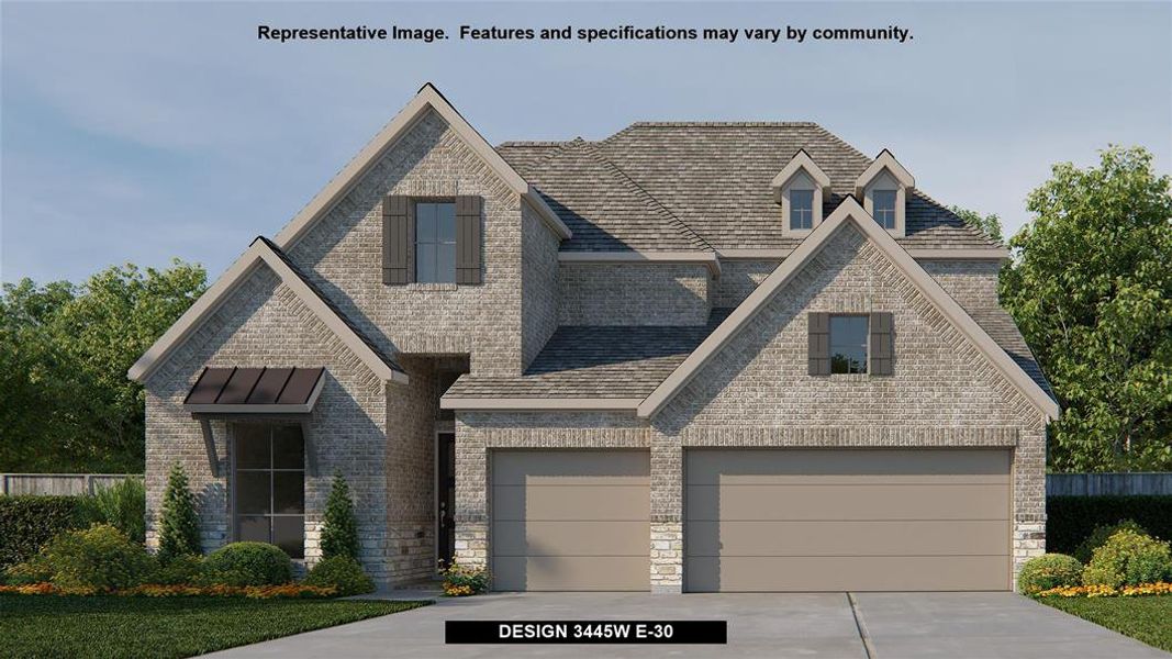 New construction Single-Family house Design 3445W, 103 Rosemary Court, Bastrop, TX 78602 - photo