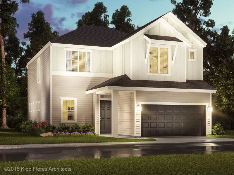 New construction Single-Family house The Chalet (2503), 3209 Millwork Street, Houston, TX 77080 - photo