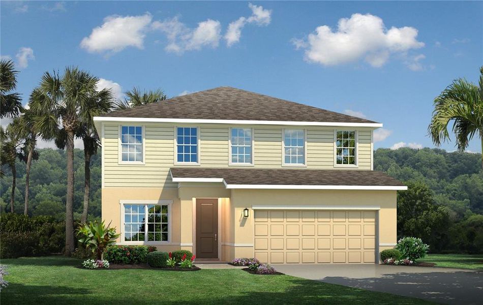 New construction Single-Family house 35593 Crescent Creek Drive, Zephyrhills, FL 33541 Crescent- photo