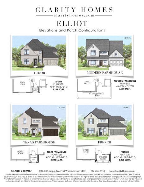 New construction Single-Family house Elliot, 101 Observation Drive W, Aledo, TX 76008 - photo