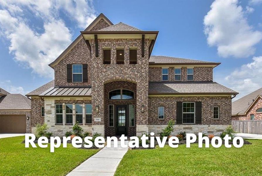 New construction Single-Family house 24222 Palm Warbler Court, Katy, TX 77493 The Hopkins II- photo