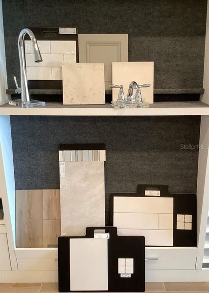 Professionally curated design finish representations for homesite. Colors, finishes, textures and options may vary and appear differently in person due to variations in monitors and viewing devices.