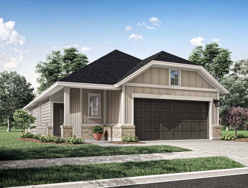 New construction Single-Family house 2813 Bluebonnet Ridge Drive, Conroe, TX 77304 Blanco- photo