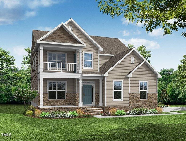 New construction Single-Family house 8301 Cannon Grove Drive, Unit 061, Willow Spring, NC 27592 Cypress- photo