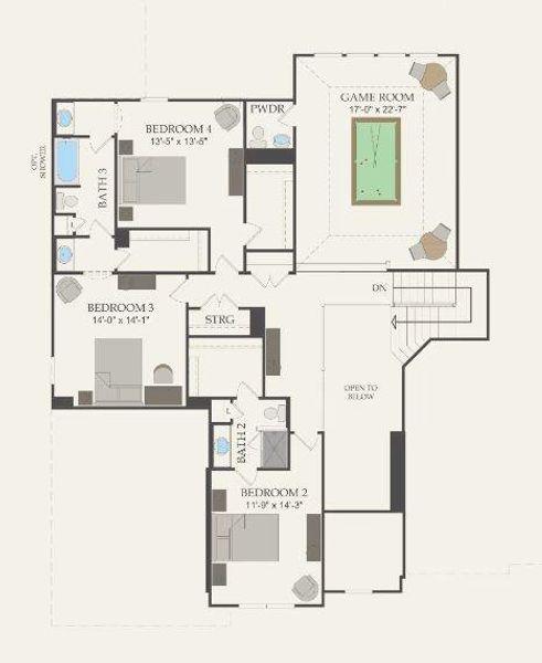 Pulte Homes, Provincial floor plan