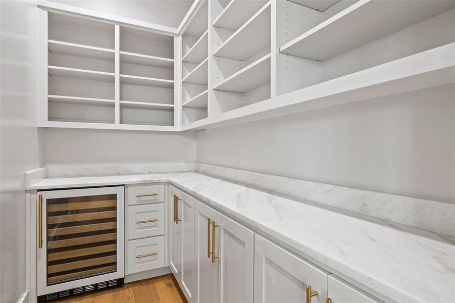 Butlers Pantry with hidden entry