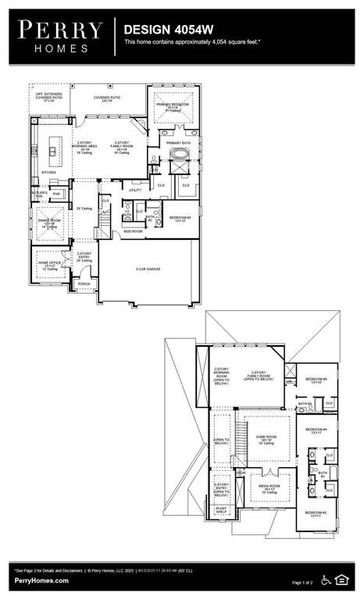 New construction Single-Family house 24622 Beebalm Trail, Katy, TX 77493 Design 4054W- photo