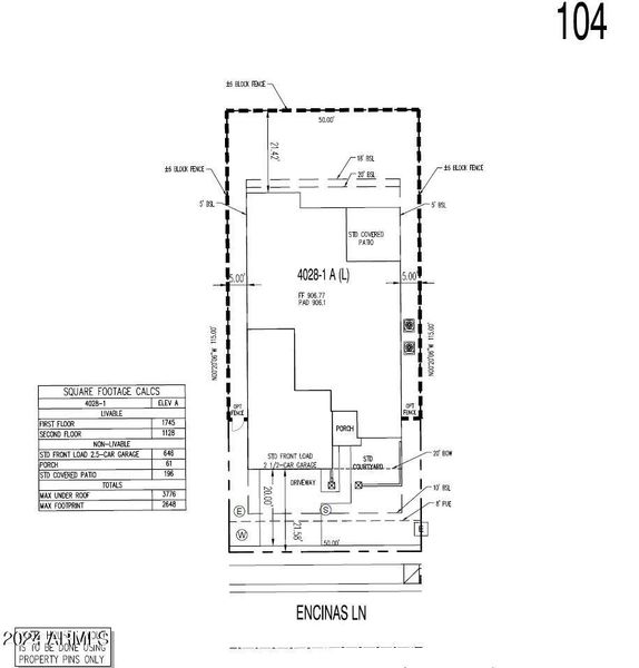 Plot Plan