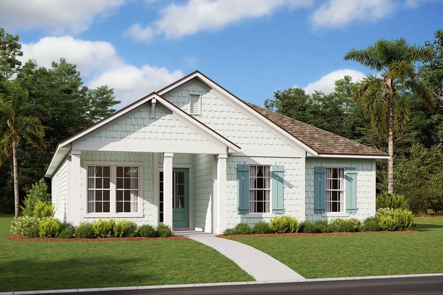 New construction Single-Family house The Silver at Seabrook Village, 78 Sienna Palm Drive, Ponte Vedra Beach, FL 32081 - photo