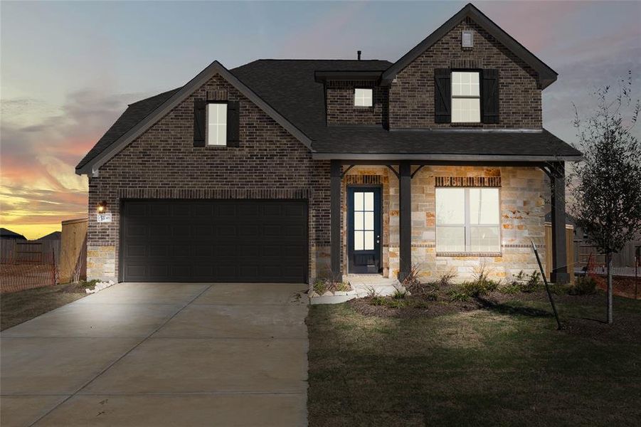 New construction Single-Family house 32246 River Birch Lane, Waller, TX 77484 Katy Homeplan- photo