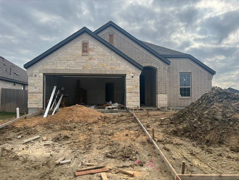 New construction Single-Family house 517 Oleander Loop, Buda, TX 78610 Palm- photo