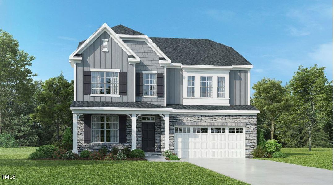 New construction Single-Family house 108 Rustic Farms Court, Unit 164, Holly Springs, NC 27540 - photo