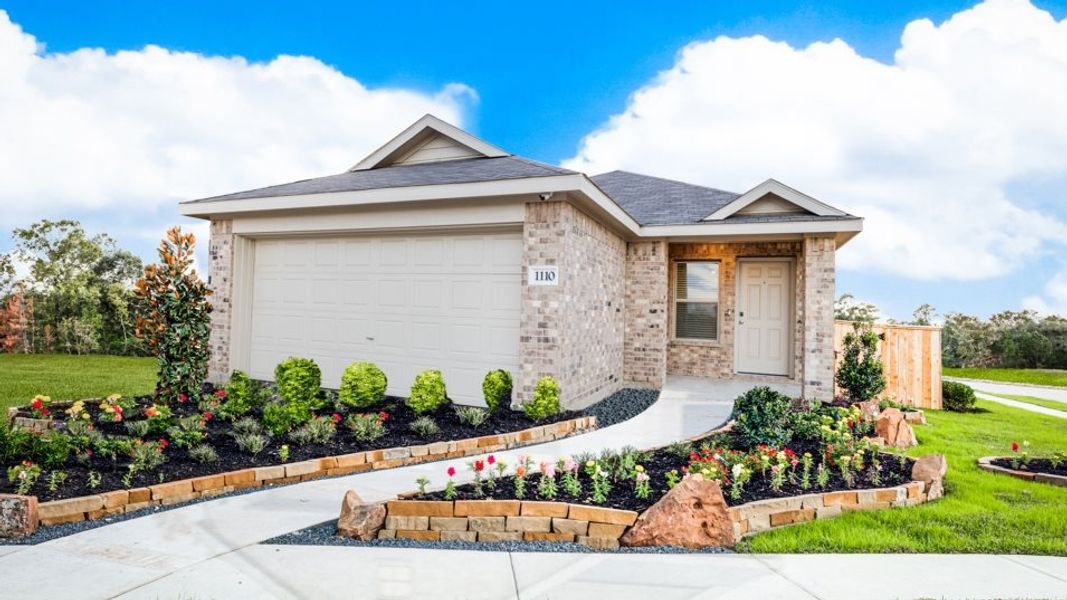 New construction Single-Family house Mayfield II, 23404 Sentosa Bluff Court, New Caney, TX 77357 - photo