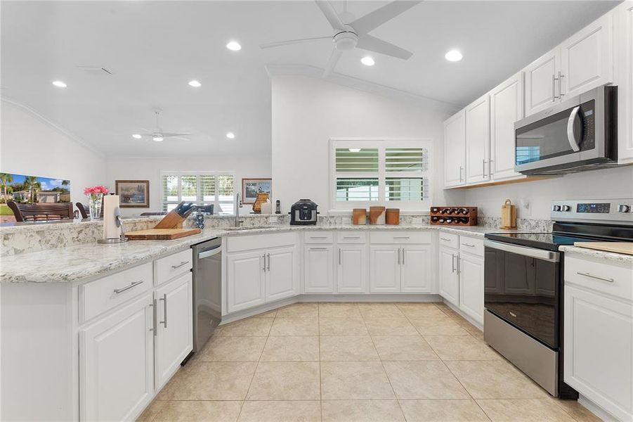 Recessed Lighting and Kitchen Fan-Bright and Cool!