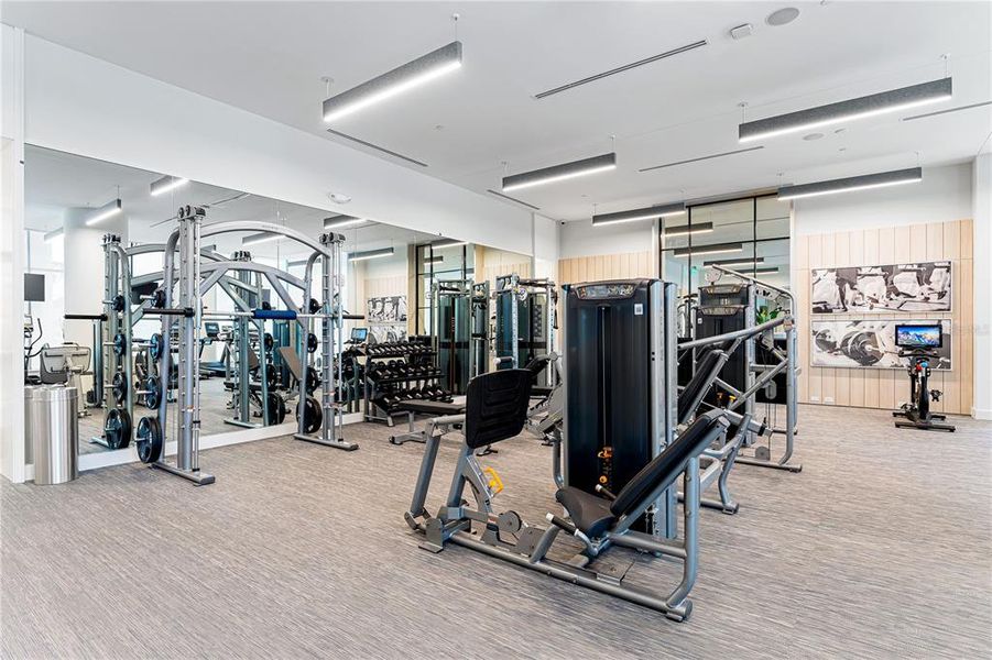 State-of-the-art Fitness Center