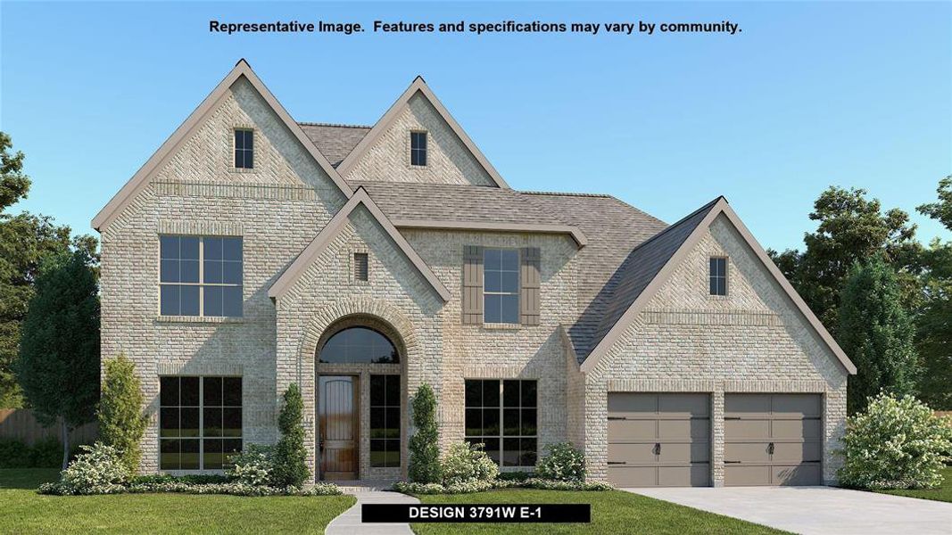 New construction Single-Family house Design 3791W, 5565 High Bank Road, Fort Worth, TX 76126 - photo