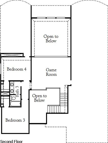 Includes Brick Back, Master Bath Suite Option, Optional Stair Parts, 8' Front Door Option (May Change WindowsPer Plan)
