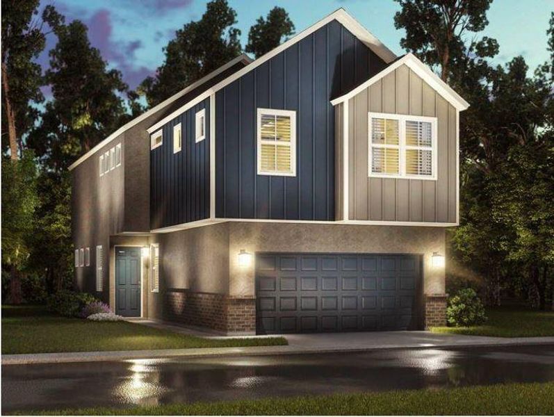 New construction Single-Family house 9916 Storehouse Drive, Houston, TX 77080 The Weston (S105)- photo