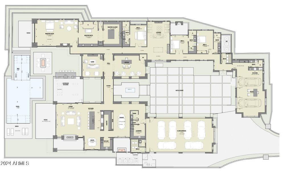 Las Sendas 18 Floor Plan