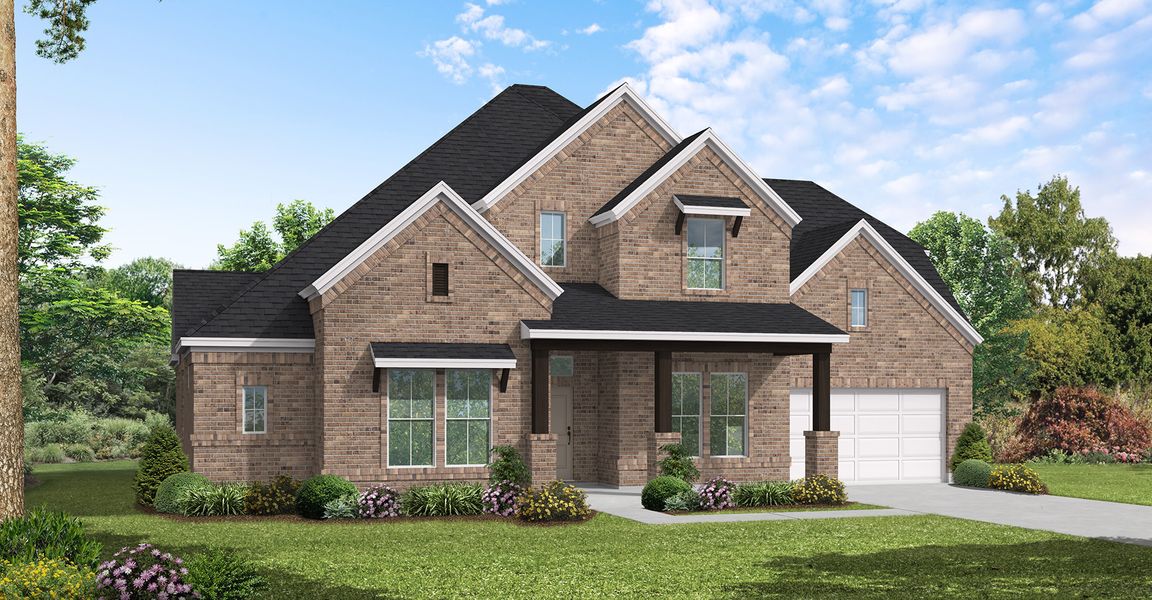 New construction Single-Family house Weston (3563-CL-60), 105 Lake Spring Circle, Georgetown, TX 78633 - photo