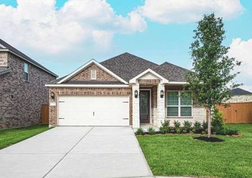 New construction Single-Family house Basswood, 6111 White Spruce Dr., Conroe, TX 77304 - photo