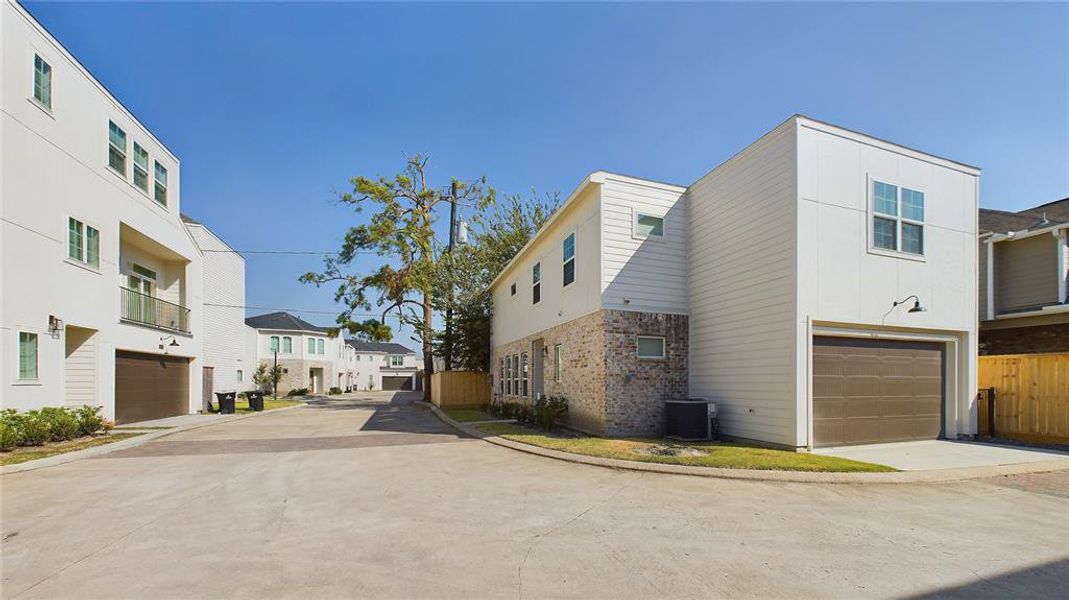 Exterior View of the House and the Gated Comomunity