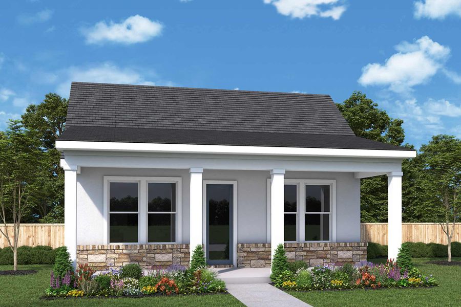 New construction Single-Family house The Casita-No Kitchen, 305 Falcon Cove, Castroville, TX 78253 - photo