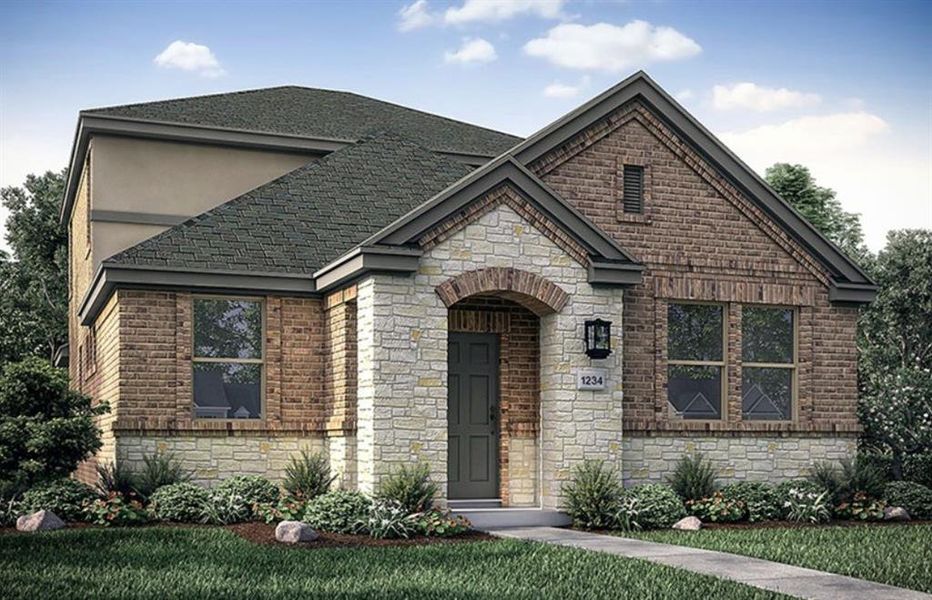 New construction Single-Family house 844 Long Run, Liberty Hill, TX 78642 Mozart- photo