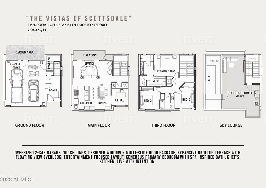 VISTAS - FLOOR PLAN