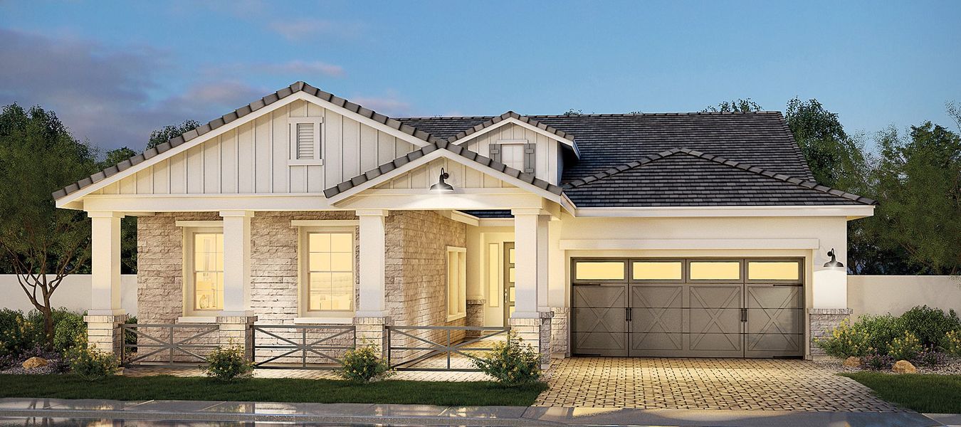 New construction Single-Family house Residence Five, 5935 E Redmont Drive, Mesa, AZ 85215 - photo