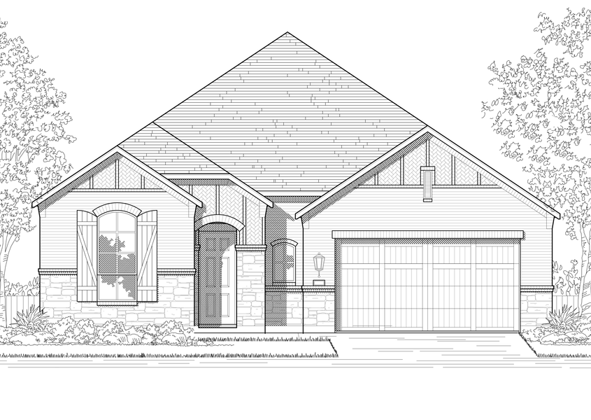 New construction Single-Family house Oxford Plan, 111 Mineral River Loop, Kyle, TX 78640 - photo