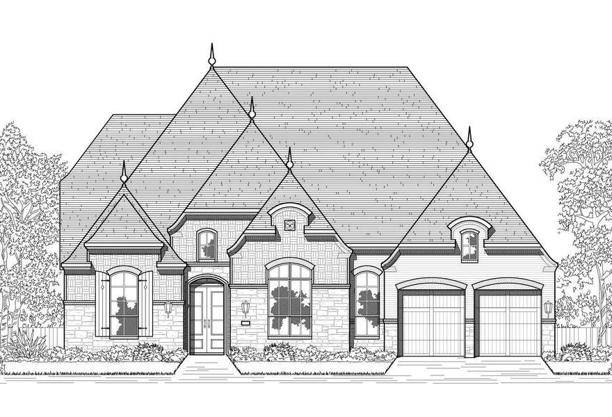 New construction Single-Family house 804 Plan, 1903 Kessler Point Place, Katy, TX 77493 - photo