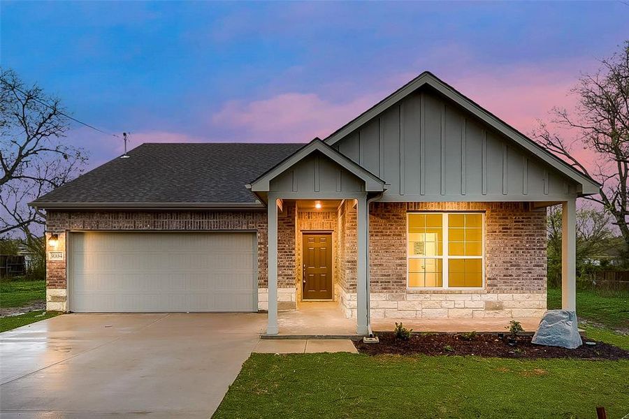 New construction Single-Family house 3004 Gillespie Street, Greenville, TX 75401 Basswood- photo