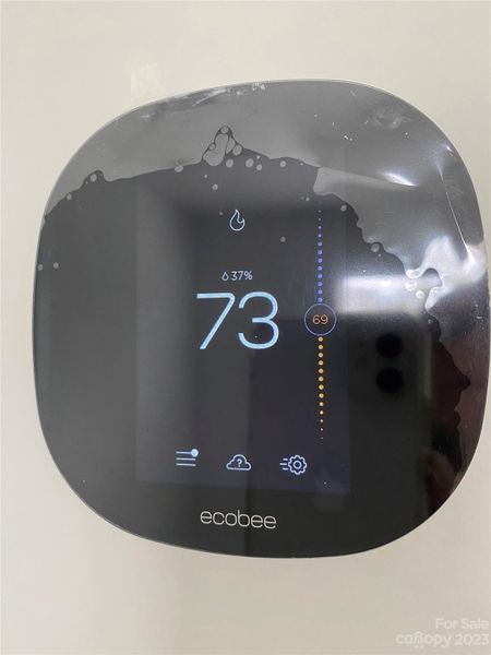 Smart Thermostats on each floor