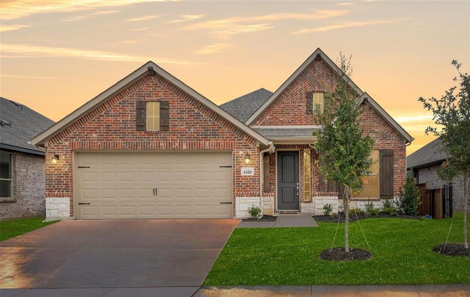 New construction Single-Family house 4340 Sunflower Foundry, Cleburne, TX 76058 Concept 1991- photo