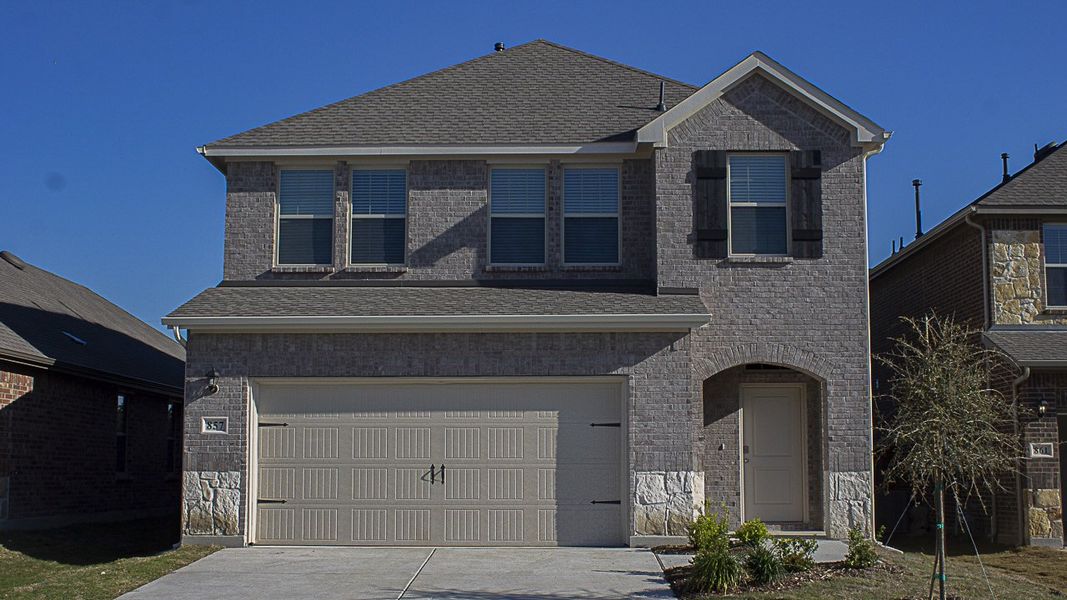 New construction Single-Family house 857 Moonwake Dr, Lavon, TX 75166 X30G Grace- photo