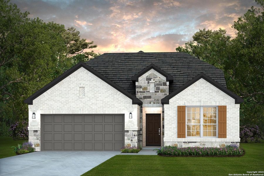 New construction Single-Family house 311 Alpine Lakes, New Braunfels, TX 78130 Mooreville- photo