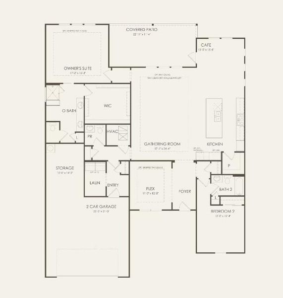 Del Webb Homes, Stellar floor plan