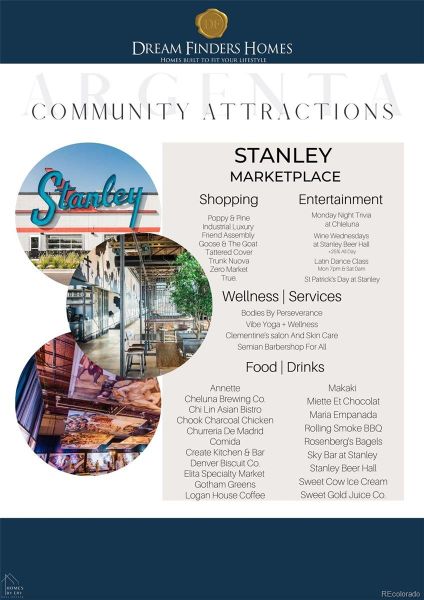 Stanley Marketplace is 10 mins away from Argenta