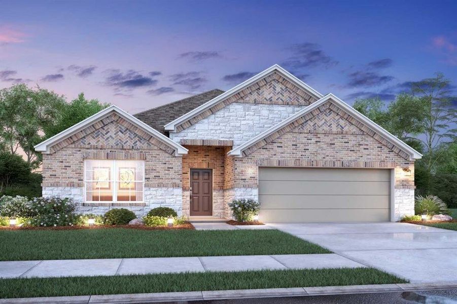 New construction Single-Family house 21810 Burgos Plaza Drive, Tomball, TX 77377 Balboa- photo