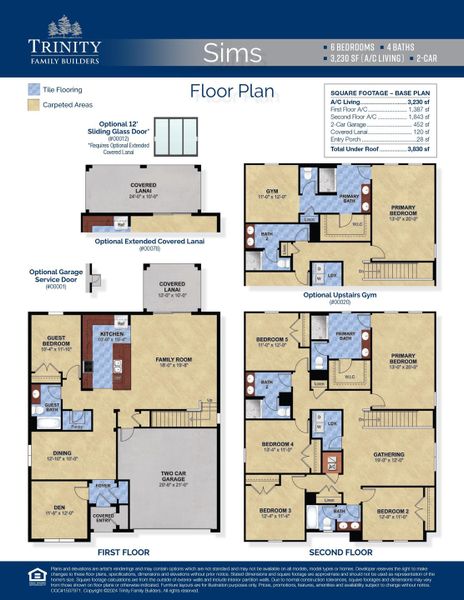 Sims floor plan